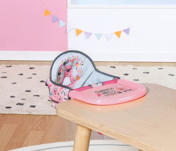 BABY born Table Feeding Chair Matstol till docka