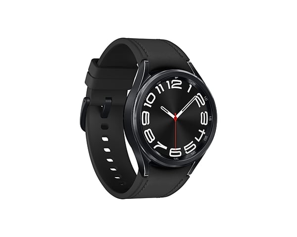 Samsung Galaxy Watch6 SM-R955FZKADBT smartklocka och träningsklocka 3,3 cm (1.3") AMOLED 43 mm Digital 432 x 432 pixlar Pekskärm 4G Svart Wi-Fi GPS