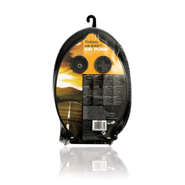 Bestway 62004 fodluftpumpe Sort, Gul Oppustelige