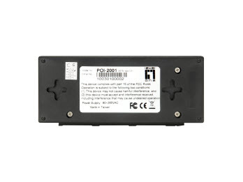 LevelOne POI-2001 PoE-adapters Gigabit Ethernet 52 V