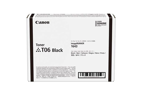 Canon T06 värikasetti 1 kpl Alkuperäinen Musta Canon T06 värikasetti 1 kpl Alkuperäinen Musta
