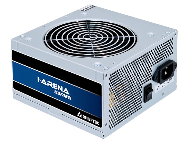 Chieftec GPB-400S virtalähdeyksikkö 400 W 20+4 pin ATX PS/2 Hopea