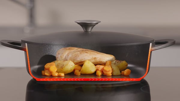 Tefal Trattoria E21872 Pyöreä Musta