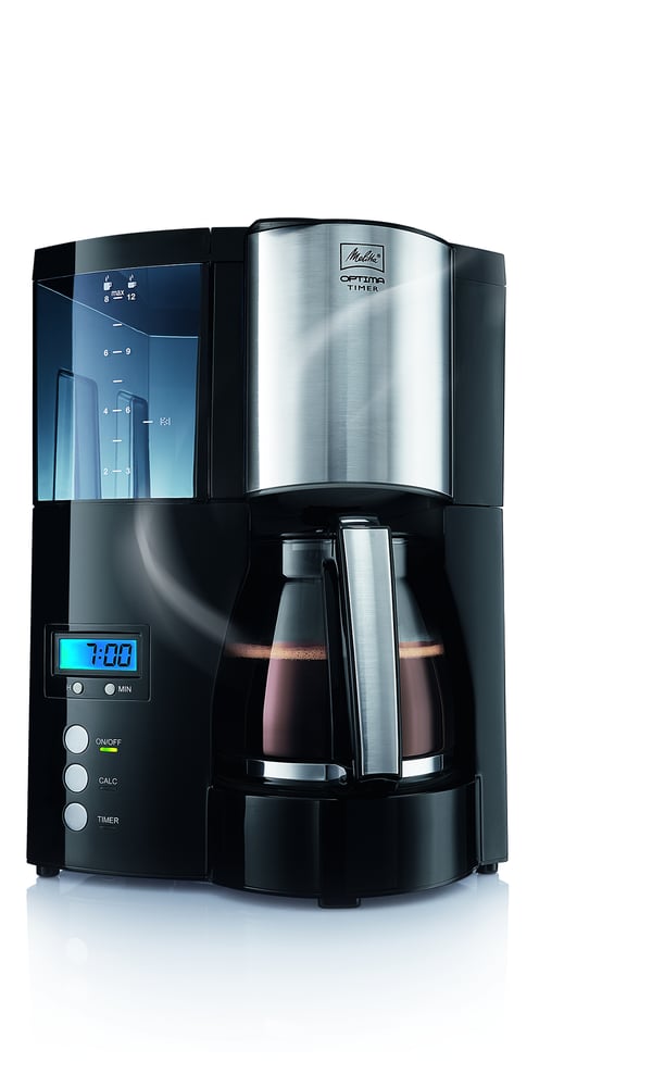 Melitta Optima Timer Droppande kaffebryggare 1 l