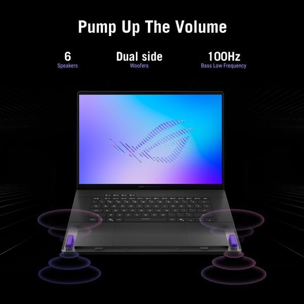 ASUS ROG Zephyrus G16 GU606AW-TB010W Intel Core Ultra 9 386H Kannettava tietokone 40,6 cm (16") WQXGA 32 GB LPDDR5x-SDRAM 1 TB SSD NVIDIA GeForce RTX 5080 Wi-Fi 7 (802.11be) Windows 11 Home Valkoinen QWERTY Hollanti