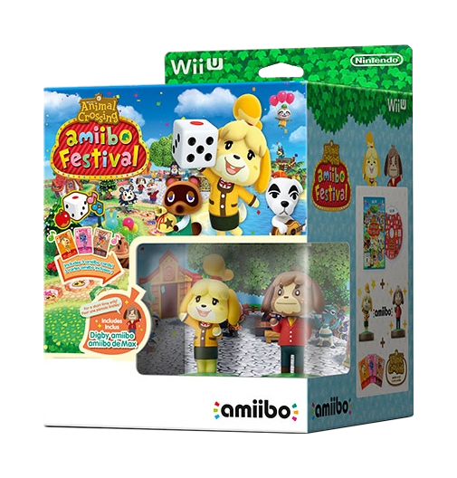 Nintendo Animal Crossing: Amiibo Festival, Wii U + Amiibo Marie & Max Standard Hollandsk
