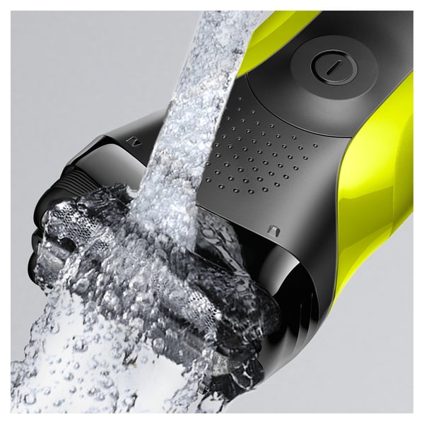Braun Series 3 81702940 rakapparater för män Folierakapparat Trimmer Svart, Grön