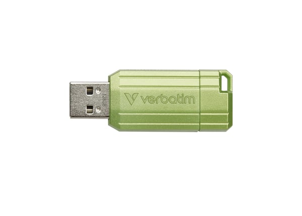 Verbatim PinStripe USB-nøgle 128 GB USB Type-A 2.0 Grøn