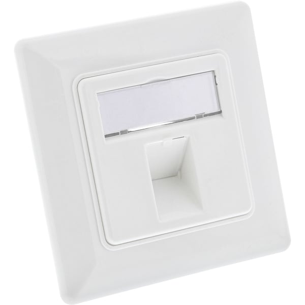 InLine 76201Y stikdåse RJ-45 Hvid