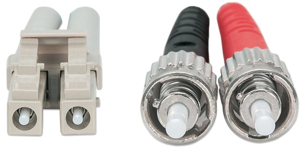 Intellinet 751131 InfiniBand og fiberoptisk kabel 5 m ST LC Turkisfarve