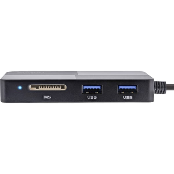 InLine 66772F kortläsare USB Grå