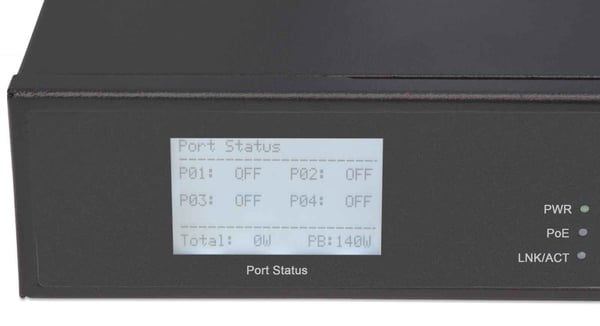 Intellinet 561310 netværksswitch Gigabit Ethernet (10/100/1000) Strøm over Ethernet (PoE) Sort