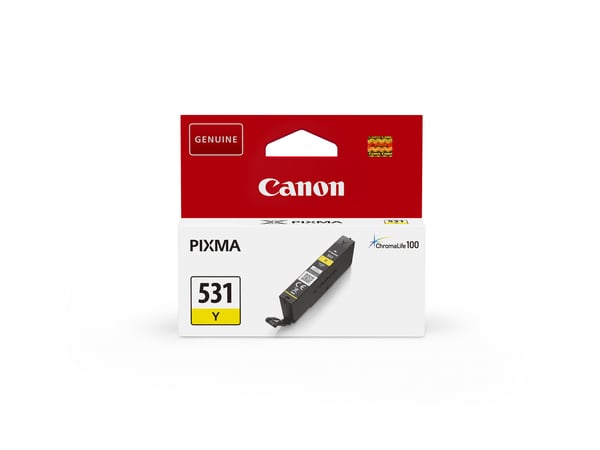 Canon 6121C001 mustekasetti 1 kpl Alkuperäinen Keltainen