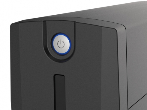 Conceptronic ZEUS02E UPS-enhed Interaktivt indgangsstik 0,85 kVA 480 W 4 AC stikkontakt(er)