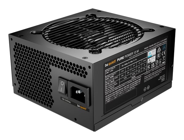be quiet! Pure Power 13 M | 650W virtalähdeyksikkö 20+4 pin ATX ATX Musta