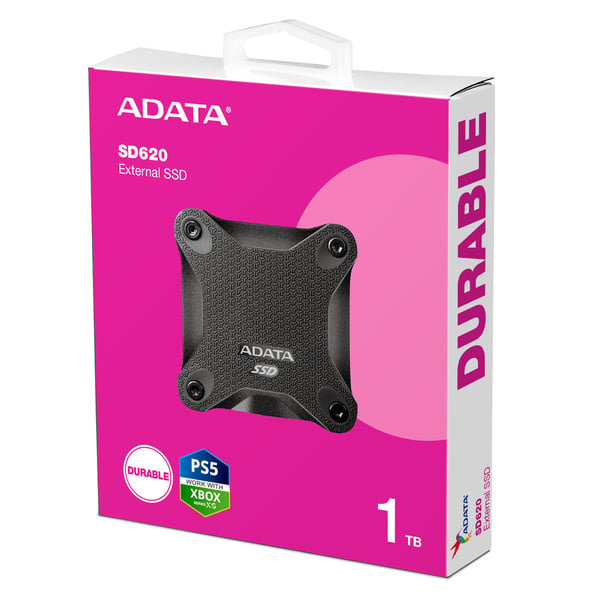 ADATA SD620 1 TB Micro-USB B 3.2 Gen 2 (3.1 Gen 2) Svart