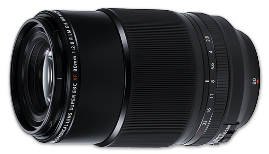 Fujifilm XF 80mm F2.8 R LM OIS WR Macro MILC Makrolinse Sort
