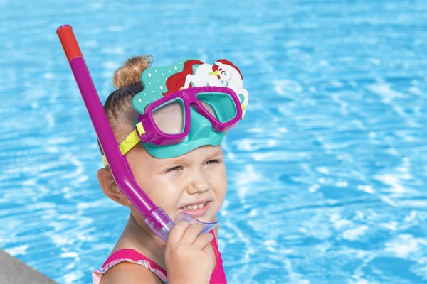 Bestway 24059 / 23 dykkemaske Polykarbonat Forskellige farver Barn