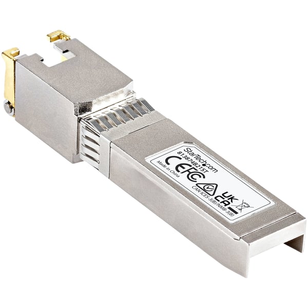 StarTech.com HP 813874-B21-kompatibel SFP+-sändarmodul - 10GBase-T - MSA-kompatibel - RJ45 SFP+
