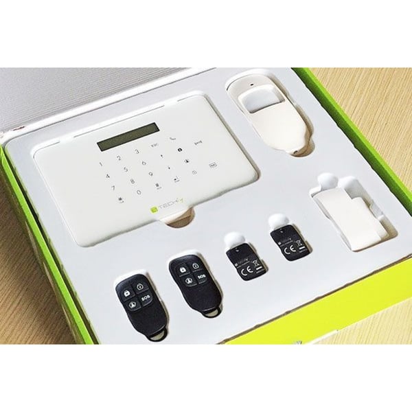 Techly I-ALARM-KIT001 turvahälytinjärjestelmä Valkoinen