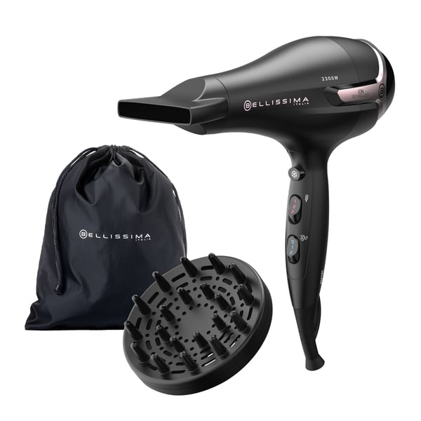 Bellissima K9 2500 hårfön 2300 W Svart, Rosa