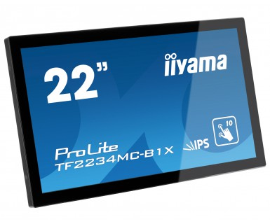 iiyama TF2234MC-B1X computerskærm 54,6 cm (21.5") 1920 x 1080 pixel Fuld HD LED Berøringsskærm Multibruger Sort