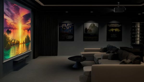 Viewsonic LX700-4KE RGB dataprojekter Standard-kast projektor UHD 4K (3840x2160) Sort