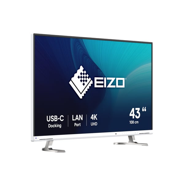 EIZO FlexScan EV4340X-WT computerskærm 108 cm (42.5") 3840 x 2160 pixel 4K Ultra HD LCD Hvid