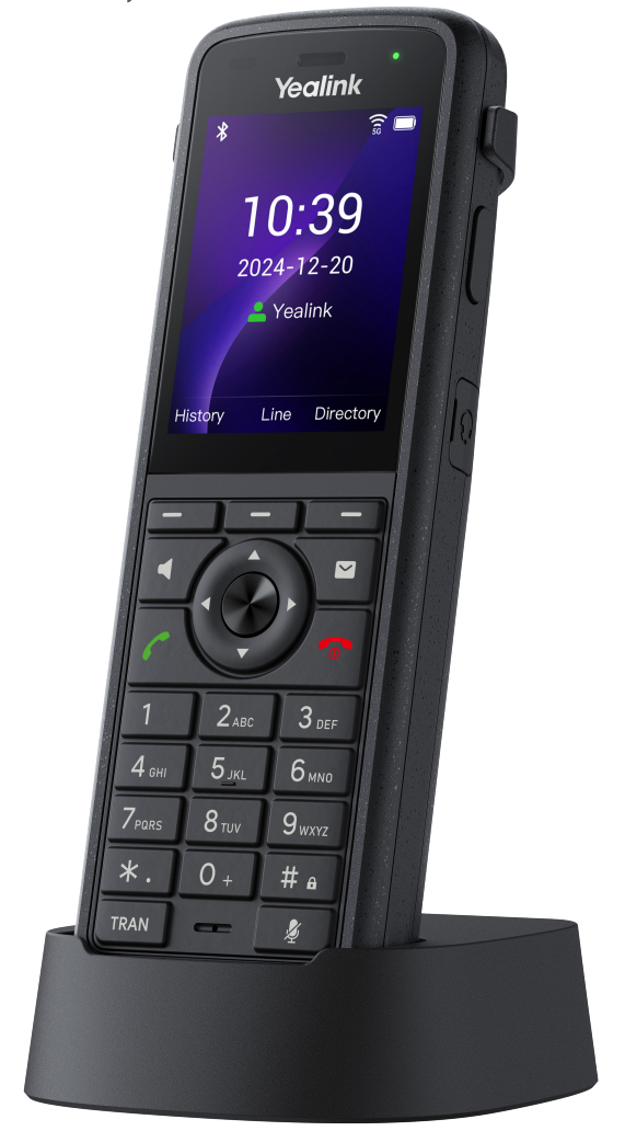 Yealink AX86R IP-telefon Sort TFT Wi-Fi Yealink AX86R IP-telefon Sort TFT Wi-Fi