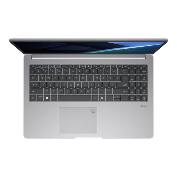 ASUS ExpertBook B1 B1503CVA-S78975 Intel Core 5 120U Bärbar dator 39,6 cm (15.6") Full HD 16 GB DDR5-SDRAM 512 GB SSD Wi-Fi 6E (802.11ax) Grå QWERTY Spansk