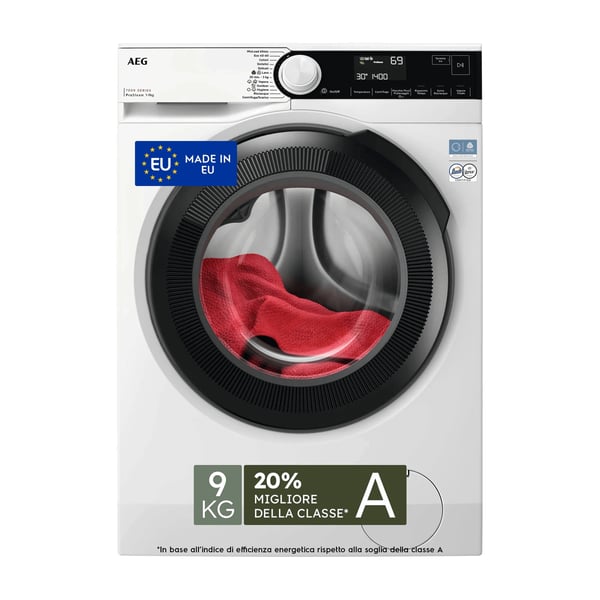 AEG Series 7000 LR7FD94 vaskemaskine Front-læsning 9 kg 1400 rpm Hvid