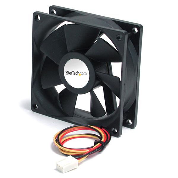 StarTech.com High Air Flow 9.25 cm Dual Ball Bearing Case Fan with TX3 Connector Datorväska Svart