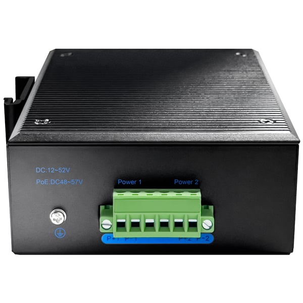 Cudy IG1004S2P verkkokytkin Hallitsematon Gigabit Ethernet (10/100/1000) Power over Ethernet -tuki Musta