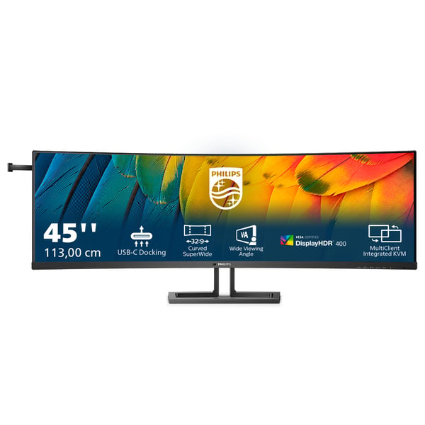 Philips 45B1U6900C - LED-skærm - buet - 114,3 cm (45\")