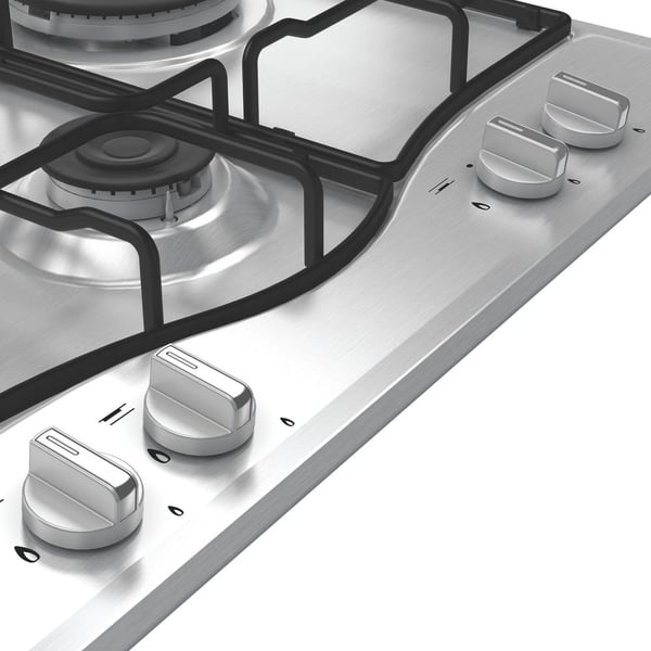 Hotpoint PCN R643N T/IX/HA Ruostumaton teräs Kiinteä 59 cm Kaasuliesi 4 alue(tta)