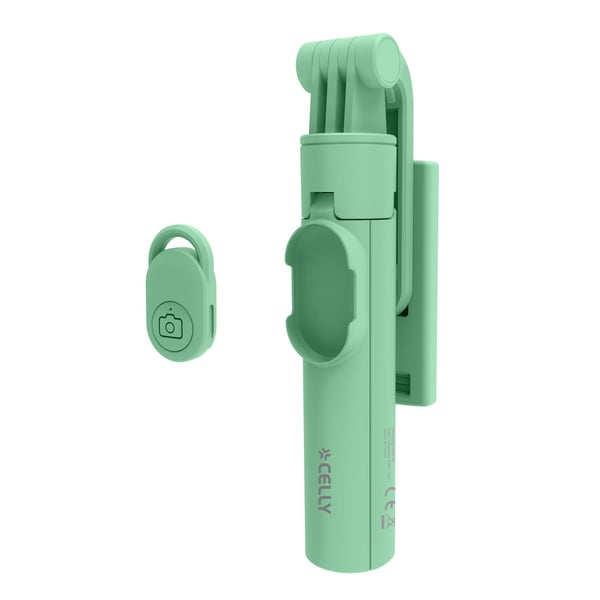 Celly CLICKSFSTICKGN selfiestang Smartphone Grøn
