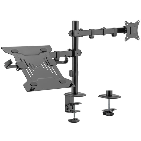 Ewent EW1519 laptop stativ Laptop & skærmarm Sort 39,6 cm (15.6")