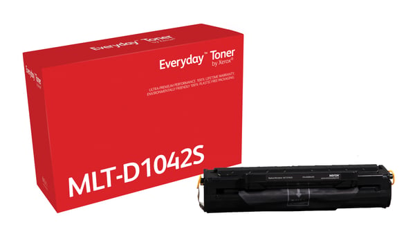 Everyday™ Mustavalko Toner by Xerox compatible with Samsung MLT-D1042S, Standard capacity