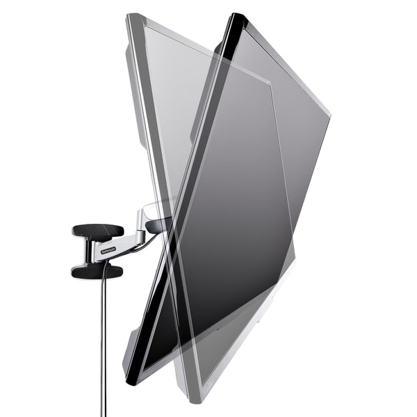 StarTech.com FHA-TV-WALL-MOUNT TV-kiinnike 139,7 cm (55") Musta, Hopea