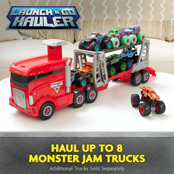 Monster Jam MNJ VHP 1to64 LaunchNGo Hauler INTL GML