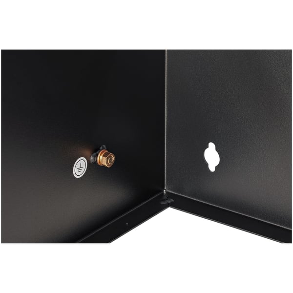 StarTech.com WALLMOUNT6 stativ 6U Vægmonteret stativ Sort