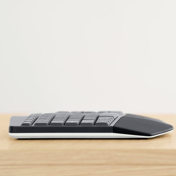 Logitech MK850 Performance tastatur Mus inkluderet Universel RF trådløs + Bluetooth AZERTY Belgisk Sort