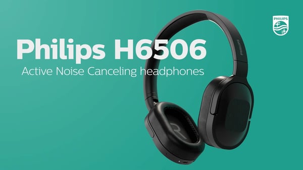 Philips 6500 series TAH6506BK/00 kuulokkeet ja kuulokemikrofoni Langallinen & langaton Pääpanta Musiikki USB Type-C Bluetooth Musta