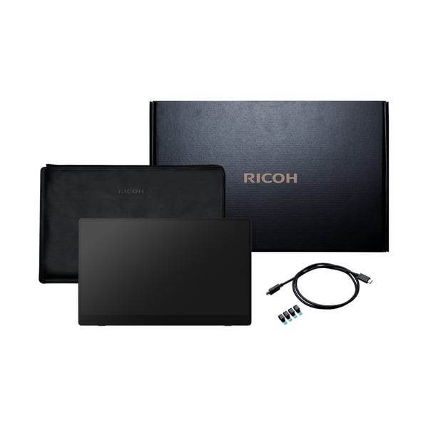 Ricoh 150 Bærbar skærm Sort 39,6 cm (15.6") LED 1920 x 1080 pixel