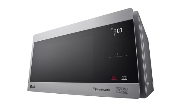 LG MS2595CIS mikrobølgeovn Sølv, Rustfrit stål Solo mikroovn Bordplade 25 L 1000 W