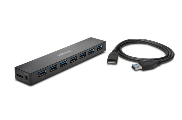 Kensington UH7000C USB 3.0 7-ports laddningshubb