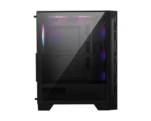 MSI MAG Forge 120A AIRFLOW Midi Tower Svart, Transparent