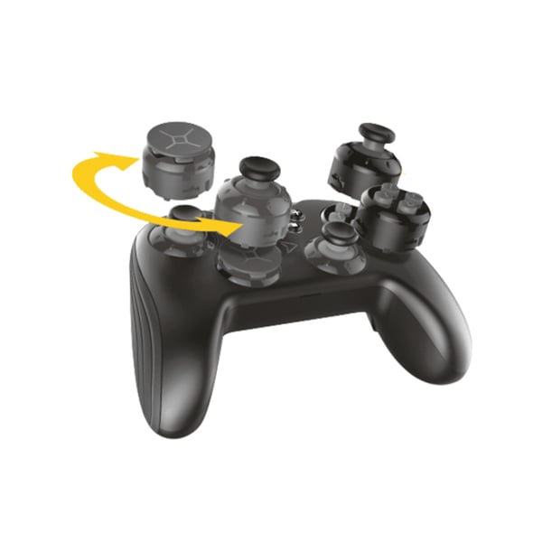 Steelplay JVASWI00065 peliohjain Musta, Sininen, Punainen Pad-ohjain Analoginen Android, Nintendo Switch, PC