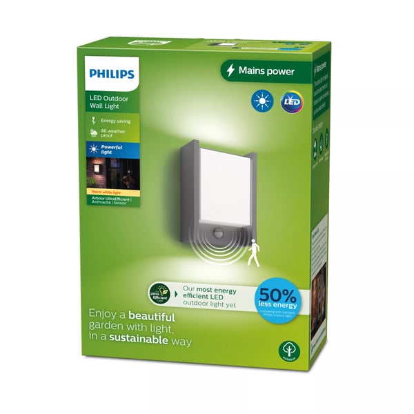 Philips Arbour ulkoseinävalaisin 3,8W