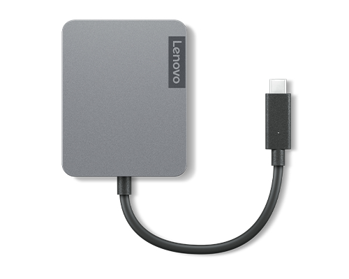 Lenovo 4X91A30366 dockingstation Ledningsført USB 2.0 Type-C Grå Lenovo 4X91A30366 dockingstation Ledningsført USB 2.0 Type-C Grå